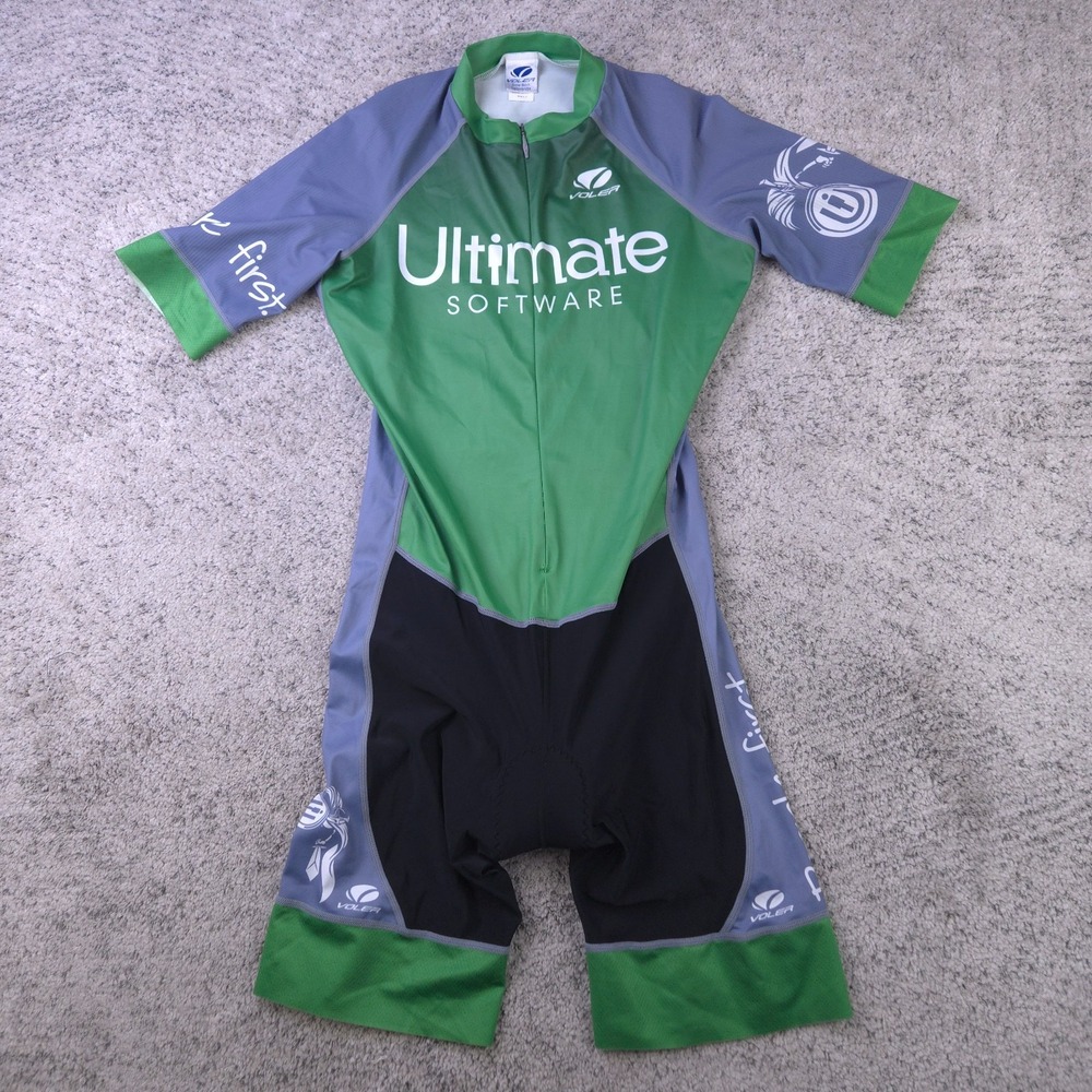 Voler Skinsuit Mens Large Fusion Cycling Padded Speed Suit Ultimate Software GUC